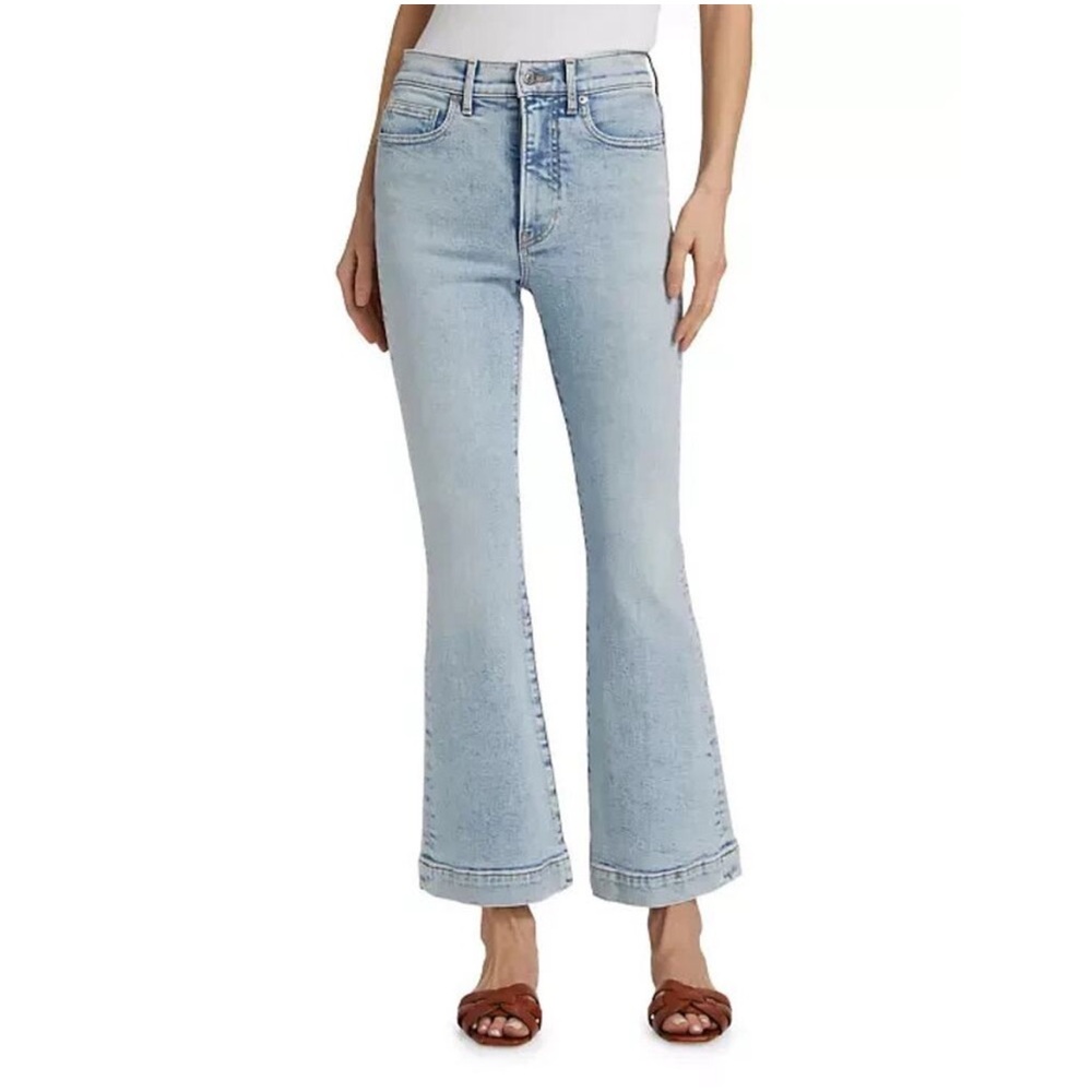 Veronica Beard Carson Ankle Flare Jeans